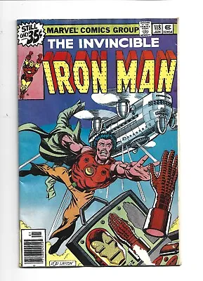 Buy Iron Man #118, GD/VG 3.0, 1st Appearance Jim Rhodes (War Machine) • 12.87£