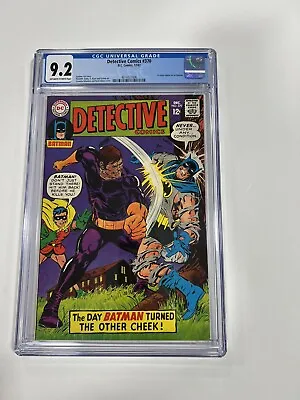 Buy Detective Comics 370 Cgc 9.2 Ow/w Pages Dc Comics 1967 • 355.77£