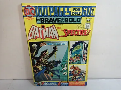 Buy Batman & The Spectre, Brave & The Bold Vol 20, No 116, 1975, DC Comics • 9.99£