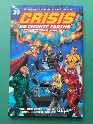 Buy Crisis On Infinite Earths Paragons Rising Deluxe Ed HC NM (DC 2020) 1st Print GN • 12.99£