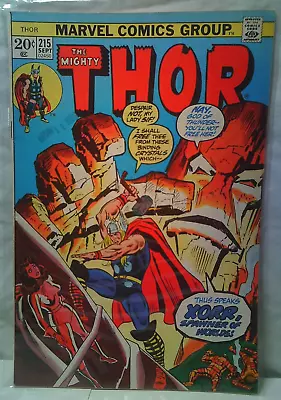 Buy The Mighty Thor Marvel Comics 215 • 3.17£