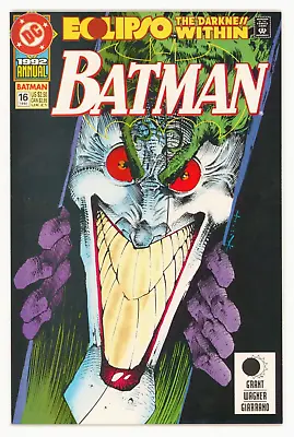 Buy Batman Annual #16 NM+ 9.6 Versus Joker Catwoman Killer Croc • 14.95£