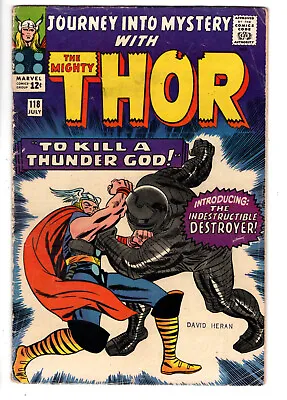 Buy Journey Into Mystery #118 (1965) - Grade 4.0 - 1st Destroyer Appearance - Thor! • 55.43£