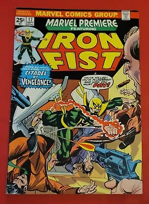 Buy Marvel Premiere #17 (1974)- Featuring Iron Fist • 15.26£