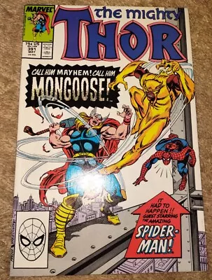 Buy THE MIGHTY THOR #391 (1988) Marvel Comics 1st Appearance Of Eric Masterson • 7.92£