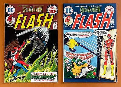 Buy Flash #230 & 231 (DC 1974) 2 X FN+ Bronze Age Comics • 14.96£