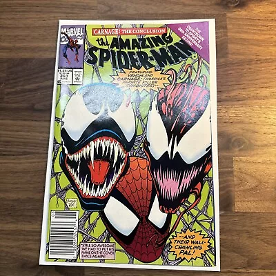 Buy Amazing Spider-Man 363 Newsstand Edition 1992 Carnage & Venom • 6.40£