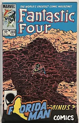 Buy Fantastic Four #269 NM- First Appearance Terminus, John Byrne Story & Art 1984 • 2.37£