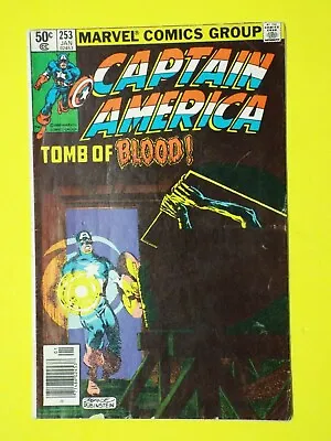 Buy Marvel Comics Captain America #253 1st Appearance Of Union Jack 111 • 8£