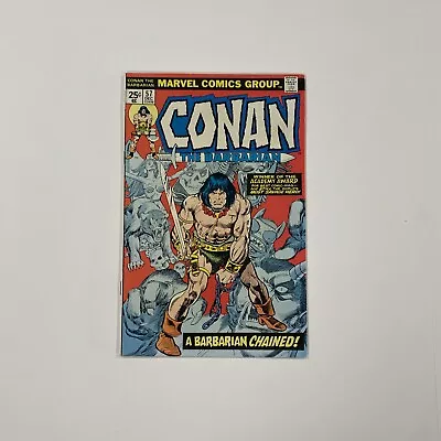 Buy Conan The Barbarian #57 1975 FN+ Mark Jewelers Insert! • 18£