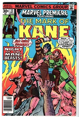 Buy Marvel Premiere  #33 Featuring Kane, Very Fine Condition • 4.74£