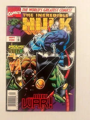 Buy Incredible Hulk #456 First Appearance Of War Hulk Adam Kubert Cover Art 1997 • 7.90£