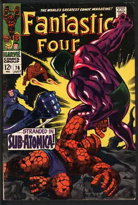 Buy Fantastic Four #76 5.0 // 2nd Appearance Of Psycho-man Marvel Comics 1968 • 26.91£