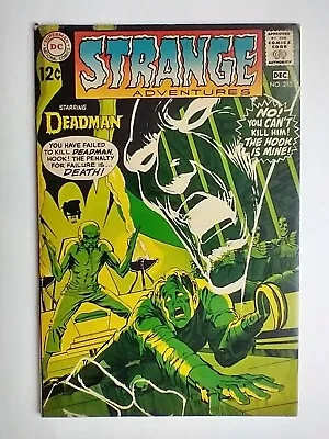 Buy DC Strange Adventures #215 1st Sensei (Society Of Assassins) & Hook (Deadman) VF • 66.91£