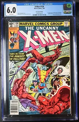 Buy X-Men 129 (CGC 6.0) 1st App Kitty Pryde And Emma Frost Newsstand 1980 Marvel 032 • 98.97£