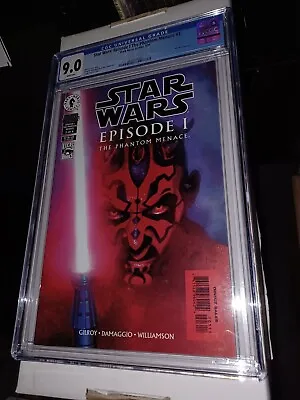 Buy Star Wars Episode 1 Phantom Menace Comic #3 CGC Graded 9.0 • 49.99£