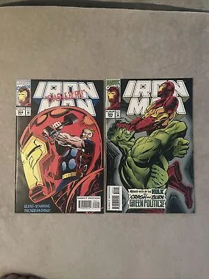 Buy Iron Man # 304 & 305 (2 Issues) 1st Hulkbuster App / Thunderstrike - Marvel 1994 • 22.86£