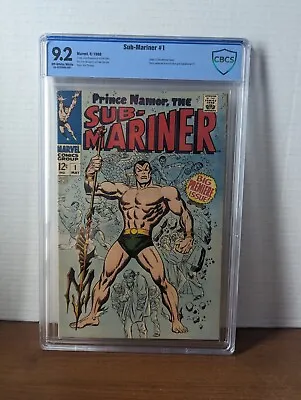 Buy Sub-Mariner #1 1968 CBCS 9.2 HIGH GRADE Marvel KEY • 711.51£