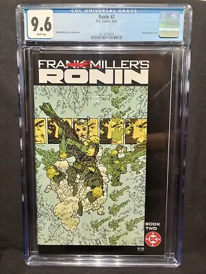 Buy Ronin #2 DC Comics 9/83 CGC 9.6 FRANK MILLER Wraparound Cover & Art 1st Printing • 42.81£