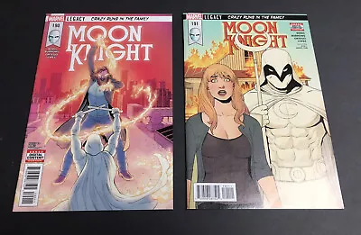 Buy Moon Knight #190 191 Marvel  2018 Sun King 1st Cameo Diatrice Daughter VF+ VF/NM • 11.03£