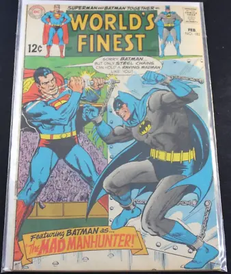 Buy World's Finest 182 Neal Adams Cover Silent Knight Superman Batman Comic VG- • 5.49£