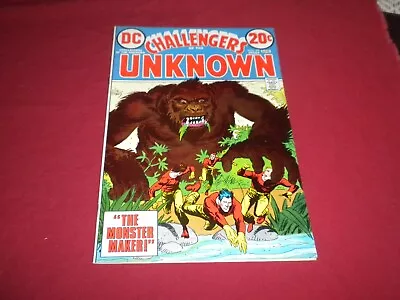 Buy BX3 Challengers Of The Unknown #79 Dc 1973 Comic 8.5 Bronze Age VISIT STORE! • 1.62£