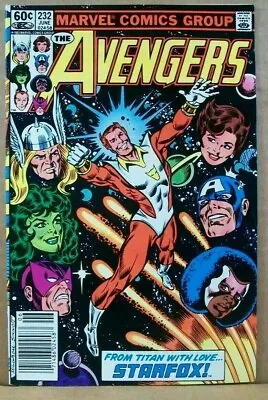 Buy The Avengers #232 (June 1983, Marvel Comics) ~VF+ ~ * First App. Of Eros/Starfox • 33.35£
