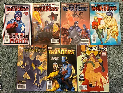 Buy The New Invaders #0 1 2 3 4 5 6 (of 9) Marvel Comics 2004 Sent In Cboard Mailer • 9.99£