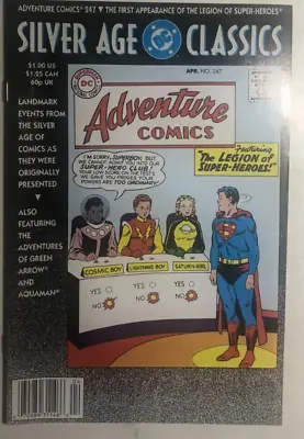 Buy SILVER AGE CLASSICS Adventure Comics #247 Legion Of SH (1992) DC Comics FINE • 12.03£