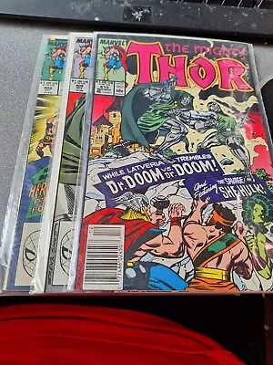 Buy Marvel Comics Mighty Thor Issues 408, 409, 410 VF/NM /4-224 • 7.04£