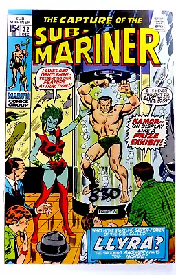 Buy Marvel SUB-MARINER (1970) #32 Key 1st LLYRA App VG/FN Ships FREE! • 16.72£