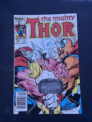 Buy THE MIGHTY THOR #338 2ND Appearance BETA RAY BILL! BRONZE AGE Vintage Marvel VF • 22.50£