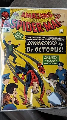 Buy The Amazing Spider-man #12 May 1964 *third Doctor Octopus*  Marvel!  Good + • 321.15£