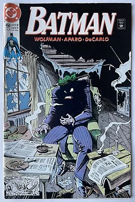 Buy Batman #450 • KEY 1st Appearance Of Curtis Base As The Joker! Classic Cover! • 2.37£
