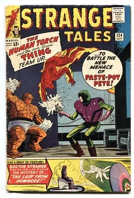 Buy Strange Tales #124 - 1964 - Marvel - VG - Comic Book • 26.09£