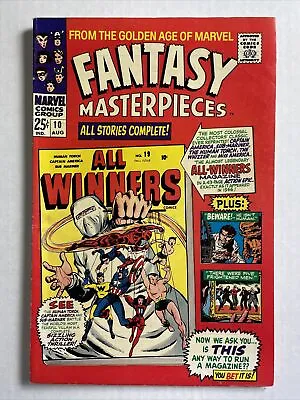 Buy Fantasy Masterpieces #10 Fine 1967 Marvel Comics All Winners 19 • 15.98£