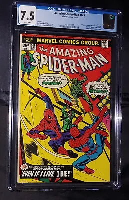 Buy Amazing Spider-man #149 Cgc 7.5 (1975) 1st Spider Clone, Jackyl App. *key Issue* • 197.89£