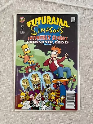 Buy Bongo Comics | Futurama Simpsons Crossover Crisis #2 Of 2 | US Direct Edition • 12.99£