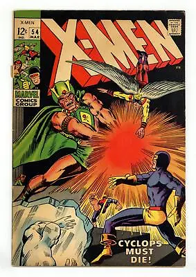 Buy Uncanny X-Men #54 VG- 3.5 1969 1st App. Alex Summers (Havok) • 90.84£