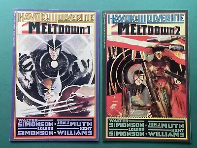 Buy Havok & Wolverine: Meltdown #1 & 2 TPB FN (Epic Marvel 1988) Prestige Ed GN • 4.99£