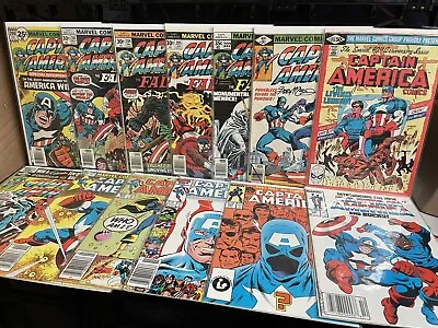 Buy Captain America Bronze/Copper Age Comic Lot 13 Total 200 241 275 307 323 333 334 • 178.75£