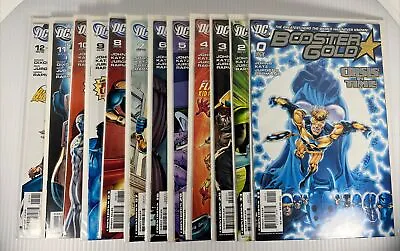 Buy Booster Gold #0, 2-12 Vol 2 DC (Lot Of 12) 2008 Superman Blue Beetle NM • 12.67£