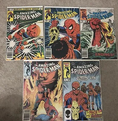 Buy Amazing Spider-Man #244, 245, 251, 261, 276 Hobgoblin Lot, Marvel Comics • 23.98£