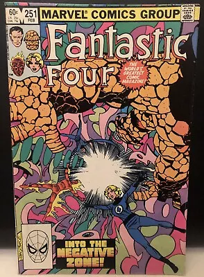 Buy Fantastic Four #251 Comic Marvel Comics Bronze Age • 4.85£