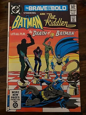 Buy 1981 Brave And The Bold #183 BATMAN And THE RIDDLER 8.0 VF • 3.96£