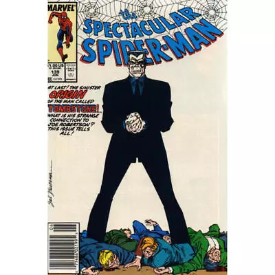Buy Spectacular Spider-Man (1976 Series) #139 Newsstand In VF +. Marvel Comics [k* • 4.74£