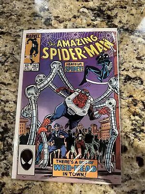 Buy Amazing Spider-Man #263 Normie Osborn! Marvel 1985 Direct Edition • 5.19£