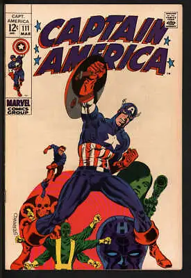Buy Captain America #111 6.5 // Jim Steranko Cover Marvel Comics 1969 • 61.64£