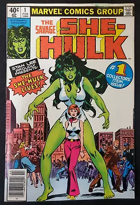 Buy Savage She-Hulk #1 Newsstand Variant 1st App. And Origin She Hulk 1980 Marvel FN • 39.97£