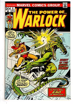 Buy Warlock #8 (1973) - Grade 9.0 - Adam Warlock - High Evolutionary Appearance! • 47.44£